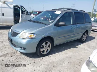 2003 Mazda MPV LX z VIN JM3LW28JX30352003, wystawiony jako IAAI lot #42276207 z przebiegiem 250 602 mil mil oraz . Historia ofert i sprzedaży dostępna na DreamBid. Obrazek 2.