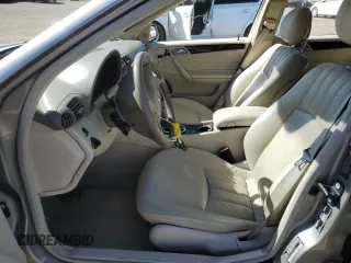 2005 Mercedes-Benz C 320 with VIN WDBRF64J15F602520, listed as a Copart auction lot 48212235 with 136,330 mi miles and Salvage Title. Bid and sale history available at DreamBid. Image 7.