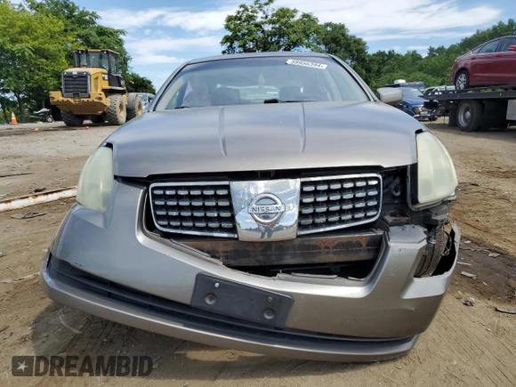 2004 Nissan Maxima SL with VIN 1N4BA41E24C907575, listed as a Copart auction lot 59956394 with 204,734 mi miles and Salvage Title. Bid and sale history available at DreamBid. Image 5.