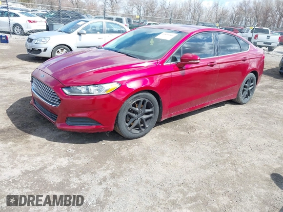 2014 Ford Fusion SE with VIN 1FA6P0H73E5388509, listed as a IAAI auction lot 41895066 with 103,567 mi miles. Bid and sale history available at carsss.com. Image 2.