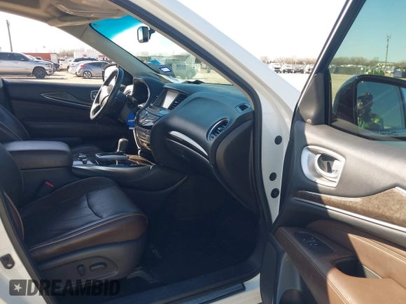 2014 Infiniti QX60 with VIN 5N1AL0MN4EC550191, listed as a IAAI auction lot 41702478 with 176,885 mi miles. Bid and sale history available at carsss.com. Image 5.