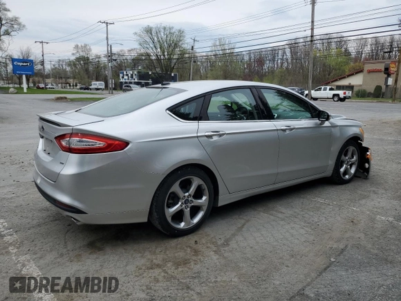 2014 Ford Fusion SE with VIN 3FA6P0H7XER106136, listed as a Copart auction lot 54821205 with 25,045 mi miles and Salvage Title. Bid and sale history available at carsss.com. Image 3.