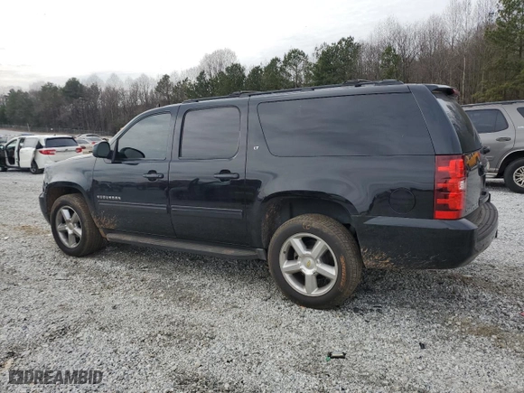 2013 Chevrolet Suburban LT with VIN 1GNSCJE05DR164397, listed as a Copart auction lot 44643365 with 208,530 mi miles and Salvage Title. Bid and sale history available at carsss.com. Image 2.