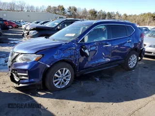 2019 Nissan Rogue S with VIN KNMAT2MV3KP533533, listed as a Copart auction lot 46098765 with 88,203 mi miles and Salvage Title. Bid and sale history available at carsss.com. Image 1.