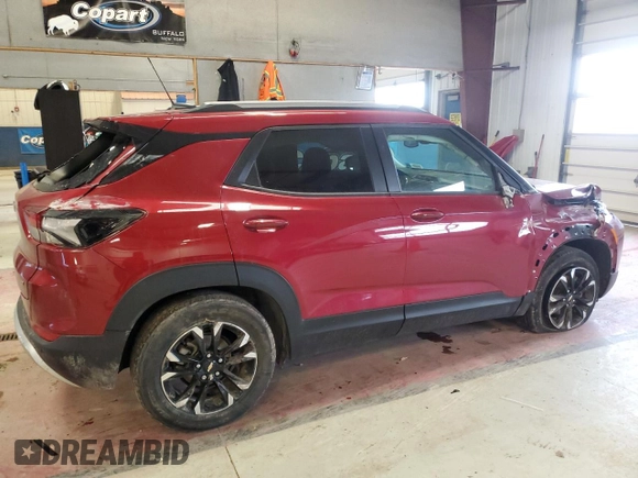 2021 Chevrolet TrailBlazer LT with VIN KL79MRSL9MB006328, listed as a Copart auction lot 46825244 with 29,547 mi miles and . Bid and sale history available at DreamBid. Image 3.