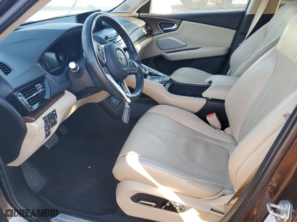 2020 Acura RDX w/Advance Pkg with VIN 5J8TC2H7XLL029415, listed as a Copart auction lot 87935035 with 23,944 mi miles and Salvage Title. Bid and sale history available at carsss.com. Image 7.