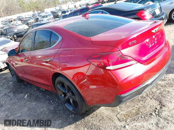 2020 Genesis G70 2.0T with VIN KMTG44LA7LU045367, listed as a IAAI auction lot 41646780 with 42,298 mi miles and . Bid and sale history available at DreamBid. Image 3.