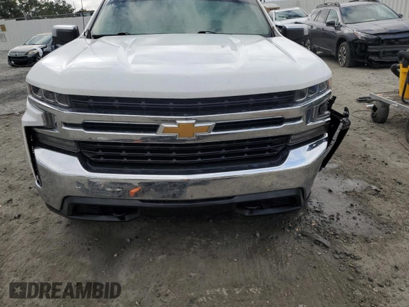 2020 Chevrolet Silverado 1500 LT with VIN 1GCRYDED9LZ192893, listed as a Copart auction lot 81603684 with 98,848 mi miles and Salvage Title. Bid and sale history available at carsss.com. Image 5.