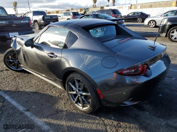 2023 Mazda MX-5 Miata RF Grand Touring with VIN JM1NDAM70P0559212, listed as a Copart auction lot 44571515 with 4,083 mi miles and Salvage Title. Bid and sale history available at carsss.com. Image 2.