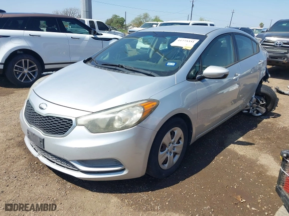 2015 Kia Forte LX with VIN KNAFK4A6XF5346483, listed as a IAAI auction lot 41775351 with 159,706 mi miles. Bid and sale history available at carsss.com. Image 17.
