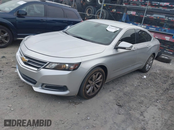 2017 Chevrolet Impala LT with VIN 1G1105SA9HU170717, listed as a IAAI auction lot 42311306 with 168,445 mi miles and . Bid and sale history available at DreamBid. Image 2.