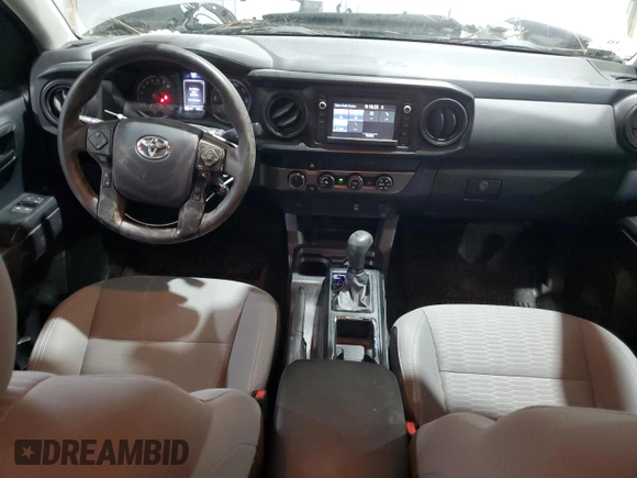 2019 Toyota Tacoma SR with VIN 5TFSX5EN9KX070404, listed as a Copart auction lot 43304235 with 14,867 mi miles and Salvage title. Bid and sale history available at DreamBid. Image 8.