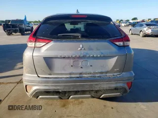 2024 Mitsubishi Eclipse Cross SE with VIN JA4ATWAAXRZ000676, listed as a Copart auction lot 61229375 with 25,875 mi miles and Salvage title. Bid and sale history available at DreamBid. Image 6.