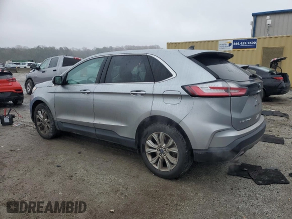 2022 Ford Edge Titanium with VIN 2FMPK4K90NBA38342, listed as a Copart auction lot 42161955 with 89,955 mi miles and Clean Title. Bid and sale history available at carsss.com. Image 2.