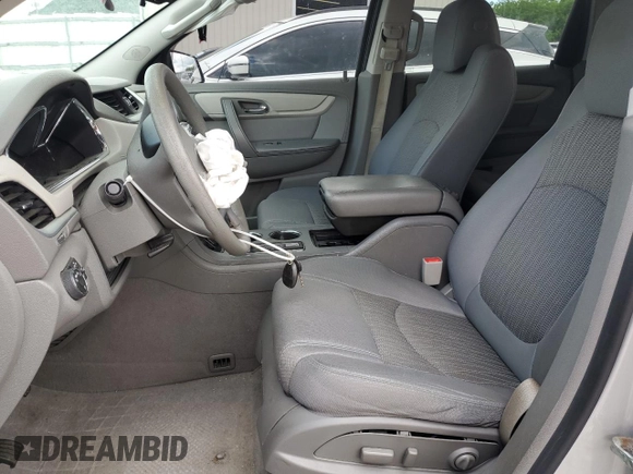 2017 Chevrolet Traverse LS с VIN 1GNKRFKD8HJ326725, выставлен на аукционе Copart как лот 57758505 с пробегом 161 334 миль миль и Списание • Salvage title. История ставок и продаж доступна на DreamBid. Изображение 7.