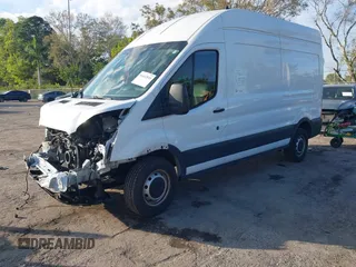 2021 Ford Transit Cargo with VIN 1FTBR1X87MKA50288, listed as a IAAI auction lot 41432535 with 96,934 mi miles and . Bid and sale history available at DreamBid. Image 17.