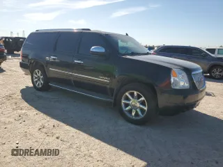 2012 GMC Yukon XL Denali with VIN 1GKS1MEFXCR300868, listed as a Copart auction lot 48139195 with 221,274 mi miles and Salvage Title. Bid and sale history available at carsss.com. Image 4.