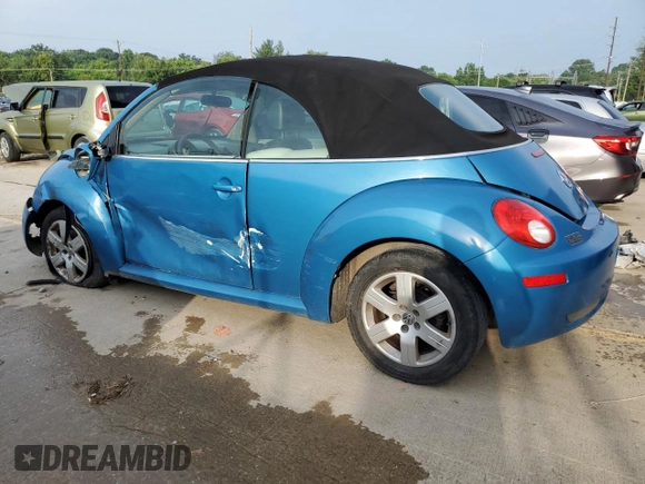 2007 Volkswagen Beetle with VIN 3VWRF31Y27M408435, listed as a Copart auction lot 61217954 with 229,698 mi miles and Non repairable. Bid and sale history available at DreamBid. Image 2.