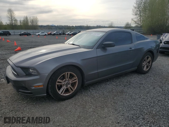 2014 Ford Mustang V6 with VIN 1ZVBP8AM7E5239797, listed as a Copart auction lot 52607885 with 101,133 mi miles and Salvage Title. Bid and sale history available at carsss.com. Image 1.