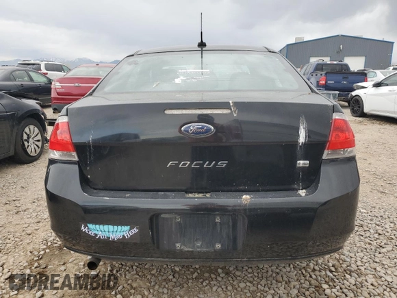 2010 Ford Focus SE with VIN 1FAHP3FN4AW217722, listed as a Copart auction lot 54393865 with 229,688 mi miles and Salvage Title. Bid and sale history available at DreamBid. Image 6.