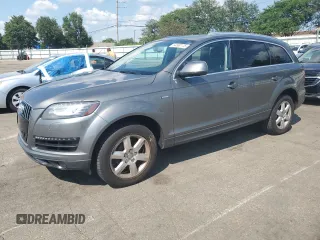 2014 Audi Q7 Premium Plus with VIN WA1LGAFE1ED018020, listed as a Copart auction lot 64580175 with 143,909 mi miles and Clean title. Bid and sale history available at DreamBid. Image 1.