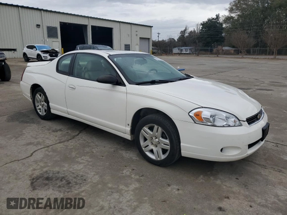2007 Chevrolet Monte Carlo LT with VIN 2G1WK15K179419620, listed as a Copart auction lot 83812084 with 158,788 mi miles and Salvage Title. Bid and sale history available at carsss.com. Image 4.