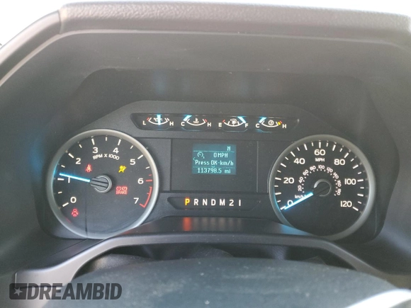 2015 Ford F-150 XL with VIN 1FTEW1CG0FKD61342, listed as a Copart auction lot 50269935 with 113,798 mi miles and Salvage Title. Bid and sale history available at carsss.com. Image 9.