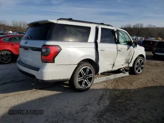 2020 Ford Expedition Max Limited with VIN 1FMJK2AT8LEA80248, listed as a Copart auction lot 46852315 with 89,131 mi miles and Salvage title. Bid and sale history available at DreamBid. Image 3.