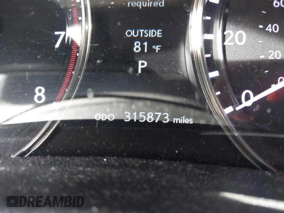 2013 Lexus GS with VIN JTHBE1BL3D5000928, listed as a IAAI auction lot 41703531 with 315,873 mi miles. Bid and sale history available at carsss.com. Image 15.