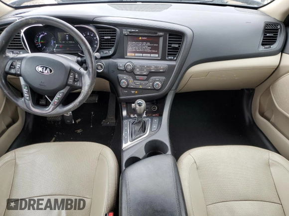 2013 Kia Optima Hybrid EX with VIN KNAGM4AD2D5047046, listed as a Copart auction lot 45369085 with 148,280 mi miles and Salvage Title. Bid and sale history available at carsss.com. Image 8.