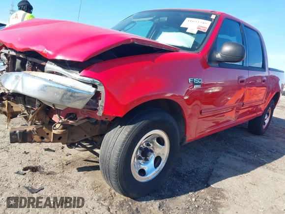 2003 Ford F-150 XLT with VIN 1FTRW07L03KC47484, listed as a IAAI auction lot 41653389 with 283,296 mi miles. Bid and sale history available at carsss.com. Image 18.