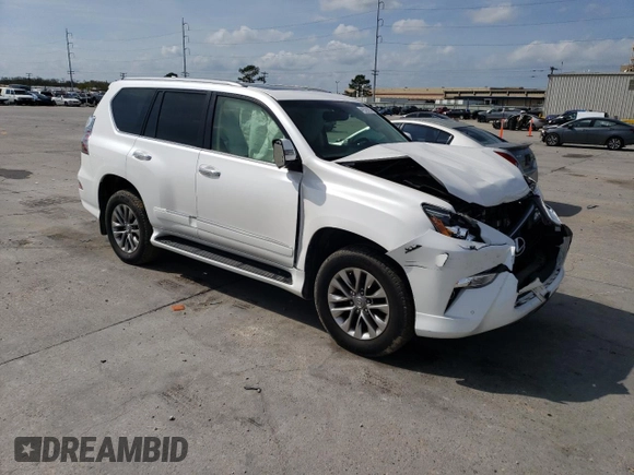 2017 Lexus GX with VIN JTJJM7FX8H5153422, listed as a Copart auction lot 41570193 with 39,107 mi miles. Bid and sale history available at carsss.com. Image 4.