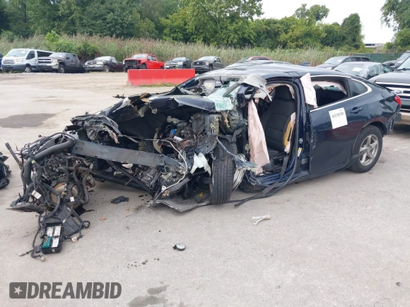 2017 Chevrolet Malibu LS with VIN 1G1ZB5ST6HF245151, listed as a IAAI auction lot 40238308 with Not Provided miles and . Bid and sale history available at DreamBid. Image 2.