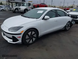 2024 Hyundai IONIQ 6 SE with VIN KMHM24AA9RA078712, listed as a IAAI auction lot 41515123 with NaN miles. Bid and sale history available at carsss.com. Image 20.