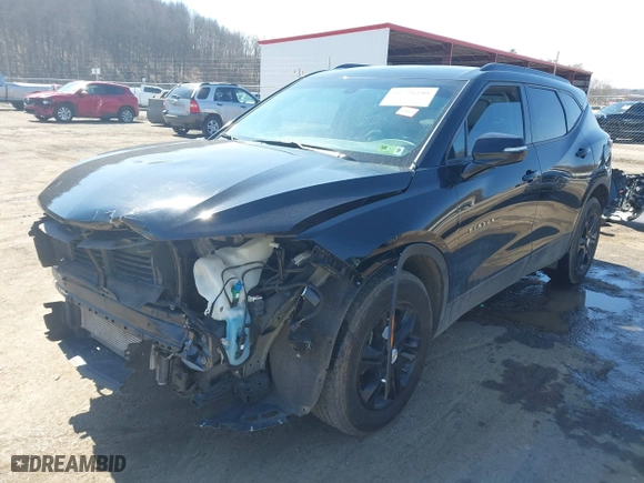 2019 Chevrolet Blazer with VIN 3GNKBGRS7KS613218, listed as a IAAI auction lot 41728180 with 55,951 mi miles. Bid and sale history available at carsss.com. Image 22.