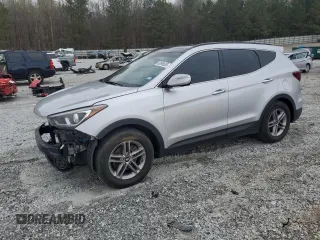 2017 Hyundai Santa Fe 2.4L with VIN 5XYZU3LB2HG494281, listed as a Copart auction lot 49590635 with 167,190 mi miles and Salvage title. Bid and sale history available at DreamBid. Image 1.