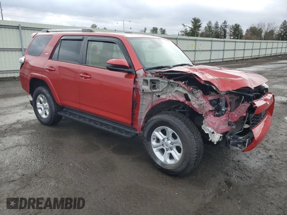 2022 Toyota 4Runner SR5 with VIN JTEMU5JR4N6019845, listed as a Copart auction lot 51411635 with 43,311 mi miles and Salvage title. Bid and sale history available at DreamBid. Image 4.