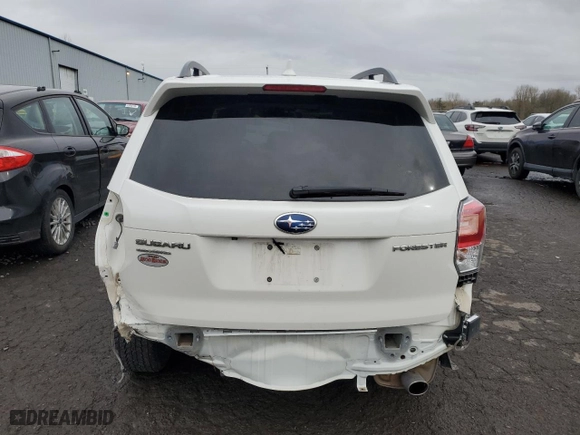 2018 Subaru Forester Limited with VIN JF2SJAJC9JH401605, listed as a Copart auction lot 46027705 with 64,147 mi miles and Salvage Title. Bid and sale history available at carsss.com. Image 6.