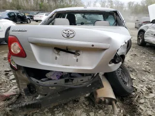 2009 Toyota Corolla with VIN 1NXBU40E89Z031322, listed as a Copart auction lot 52397465 with 198,046 mi miles and Salvage Title. Bid and sale history available at carsss.com. Image 6.