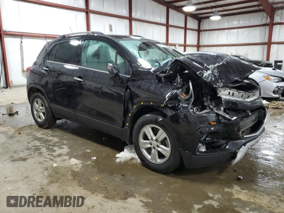 2020 Chevrolet Trax LT with VIN KL7CJLSB4LB000812, listed as a Copart auction lot 44650905 with 98,733 mi miles and Salvage Title. Bid and sale history available at DreamBid. Image 4.