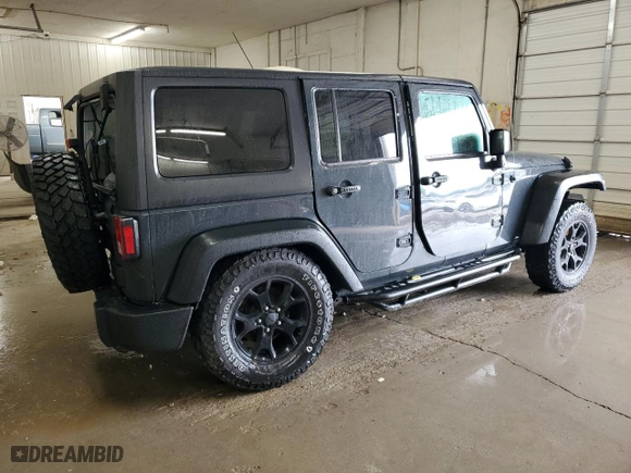 2017 Jeep Wrangler Unlimited Sport with VIN 1C4BJWDG7HL539287, listed as a Copart auction lot 52366995 with 70,782 mi miles and Salvage Title. Bid and sale history available at carsss.com. Image 3.