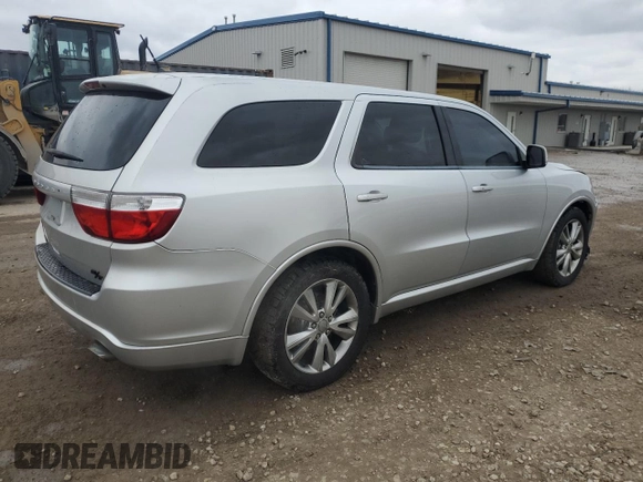2011 Dodge Durango R/T with VIN 1D4SE6GT7BC684868, listed as a Copart auction lot 88290135 with 110,827 mi miles and Non repairable. Bid and sale history available at DreamBid. Image 3.