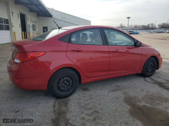 2016 Hyundai Accent SE with VIN KMHCT4AE6GU138811, listed as a Copart auction lot 48689585 with 137,913 mi miles and Salvage Title. Bid and sale history available at carsss.com. Image 3.
