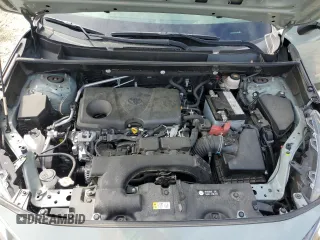 2019 Toyota RAV4 XLE with VIN JTMP1RFV6KD024642, listed as a Copart auction lot 57631075 with 36,051 mi miles and Salvage title. Bid and sale history available at DreamBid. Image 12.