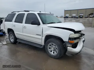 2003 Chevrolet Tahoe LT with VIN 1GNEC13Z93R144280, listed as a Copart auction lot 50661945 with 0 mi miles and Salvage Title. Bid and sale history available at carsss.com. Image 4.