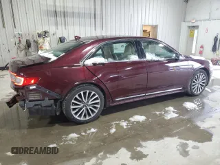 2019 Lincoln Continental Select with VIN 1LN6L9TK1K5603673, listed as a Copart auction lot 84170964 with 53,706 mi miles and Salvage Title. Bid and sale history available at carsss.com. Image 3.
