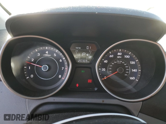 2015 Hyundai Elantra SE with VIN 5NPDH4AE9FH626671, listed as a Copart auction lot 45170355 with 120,369 mi miles and Clean Title. Bid and sale history available at DreamBid. Image 9.