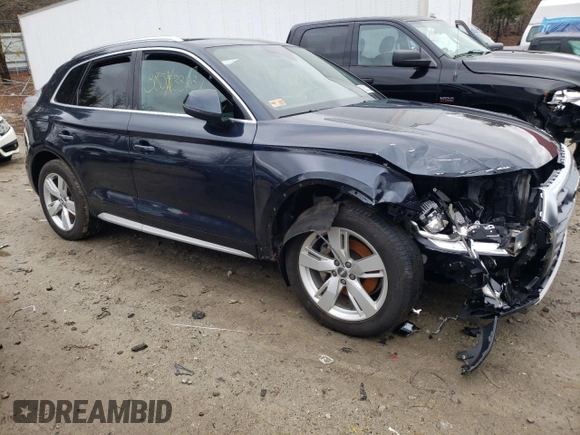 2019 Audi Q5 Premium Plus with VIN WA1BNAFY0K2072122, listed as a Copart auction lot 38533103 with 36,762 mi miles. Bid and sale history available at carsss.com. Image 4.