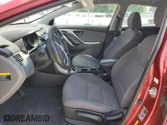 2016 Hyundai Elantra SE with VIN 5NPDH4AE0GH739085, listed as a Copart auction lot 56312665 with 130,534 mi miles and Salvage title. Bid and sale history available at DreamBid. Image 7.