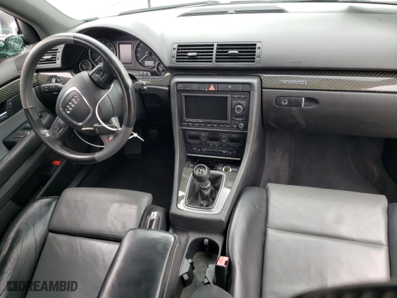 2006 Audi S4 SE with VIN WUAGL78E16A700016, listed as a Copart auction lot 66925984 with 143,727 mi miles and Salvage Title. Bid and sale history available at carsss.com. Image 8.